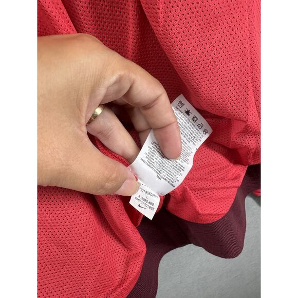 NIKE FC Barcelona Windrunner Jacket Deep Maroon AJ3292-669 Men’s Large New - Picture 7 of 7